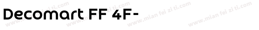 Decomart FF 4F字体转换